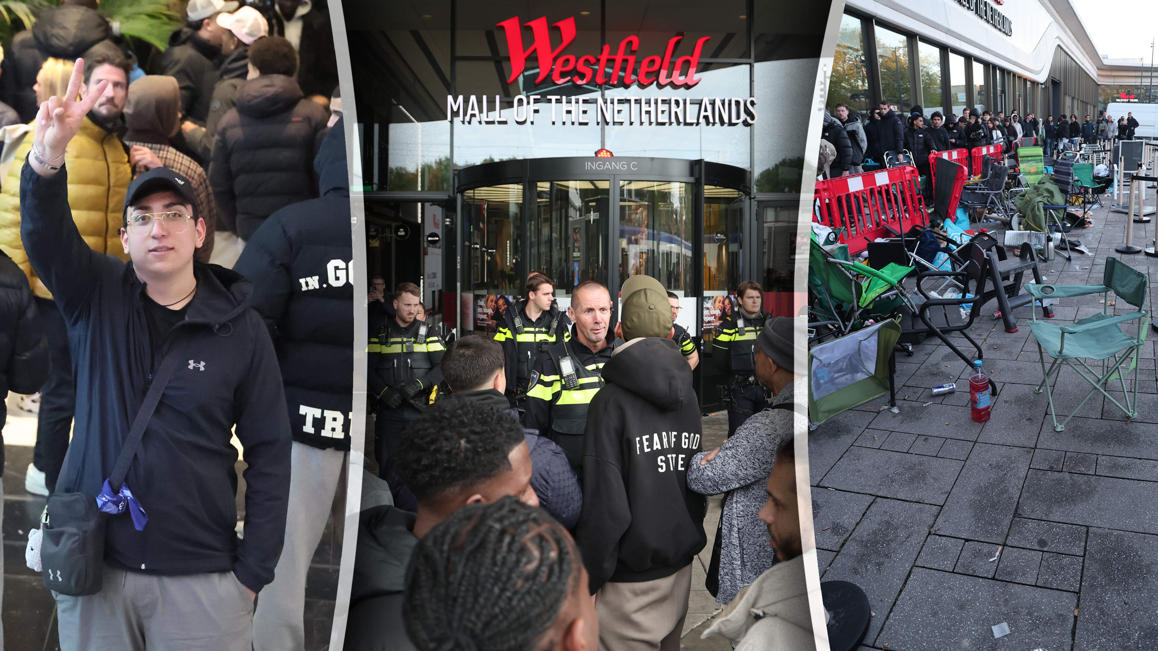 Gekte rond Swatch-horloge: politie ontruimt Mall of the Netherlands, winkel in P.C. Hooftstraat dicht uit vrees voor ’ongure types’